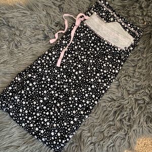 Star Print Pajama Pants